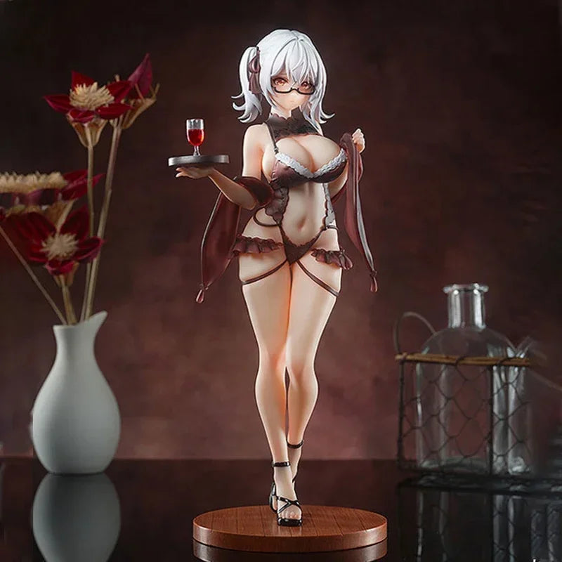 16cm Mocha Jiang Jiang Jiang Sexy Anime Girl Figure Little Demon Lilith Action Figure Hentai Figurine Adult Model Doll Toys Gift