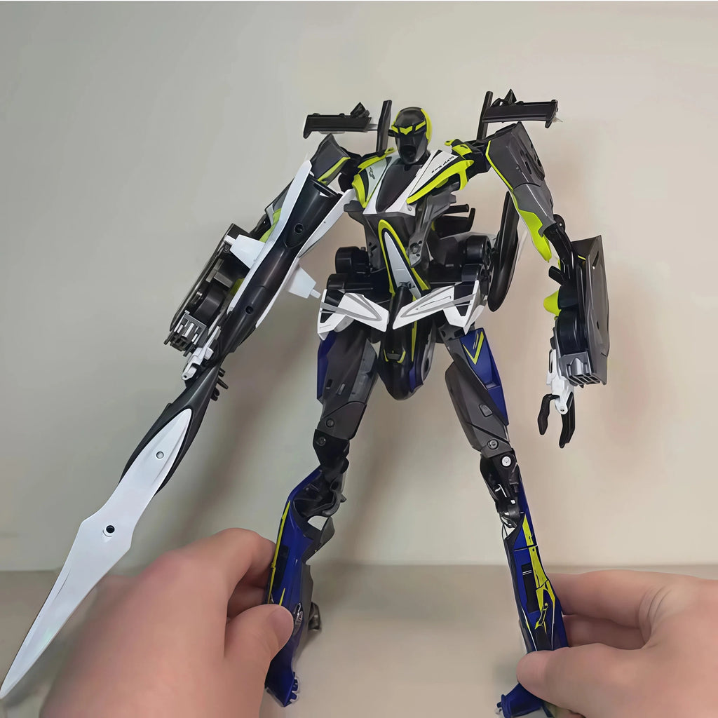 52toys Ib16 Beastbox Omni Squad Divine Walker Can Transformable Mech Armor Robot And Racing Car Double Forms Collecting Gift Toy