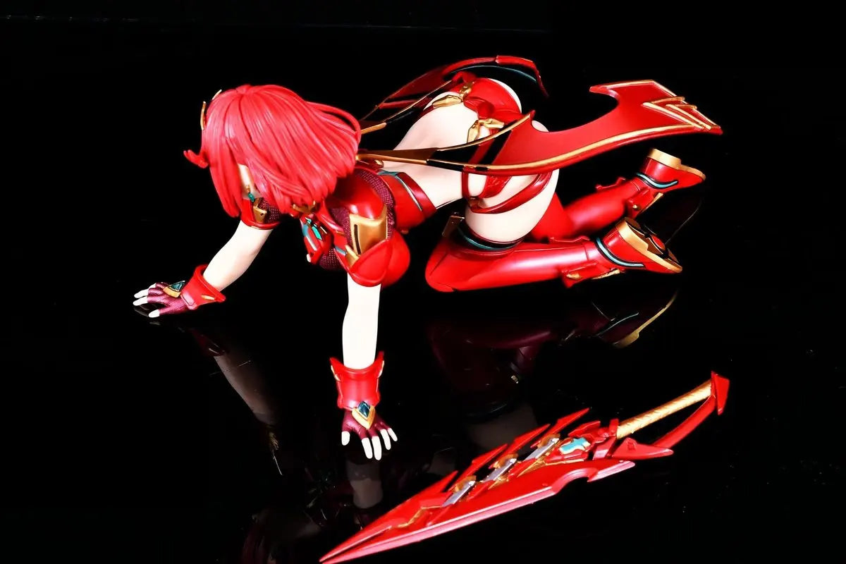 New Xenoblade Chronicles Anime Figure Xenoblade 2 Pyra Figurine Homura Figure Statue Model Desk Collection Birthday Gifts Toys