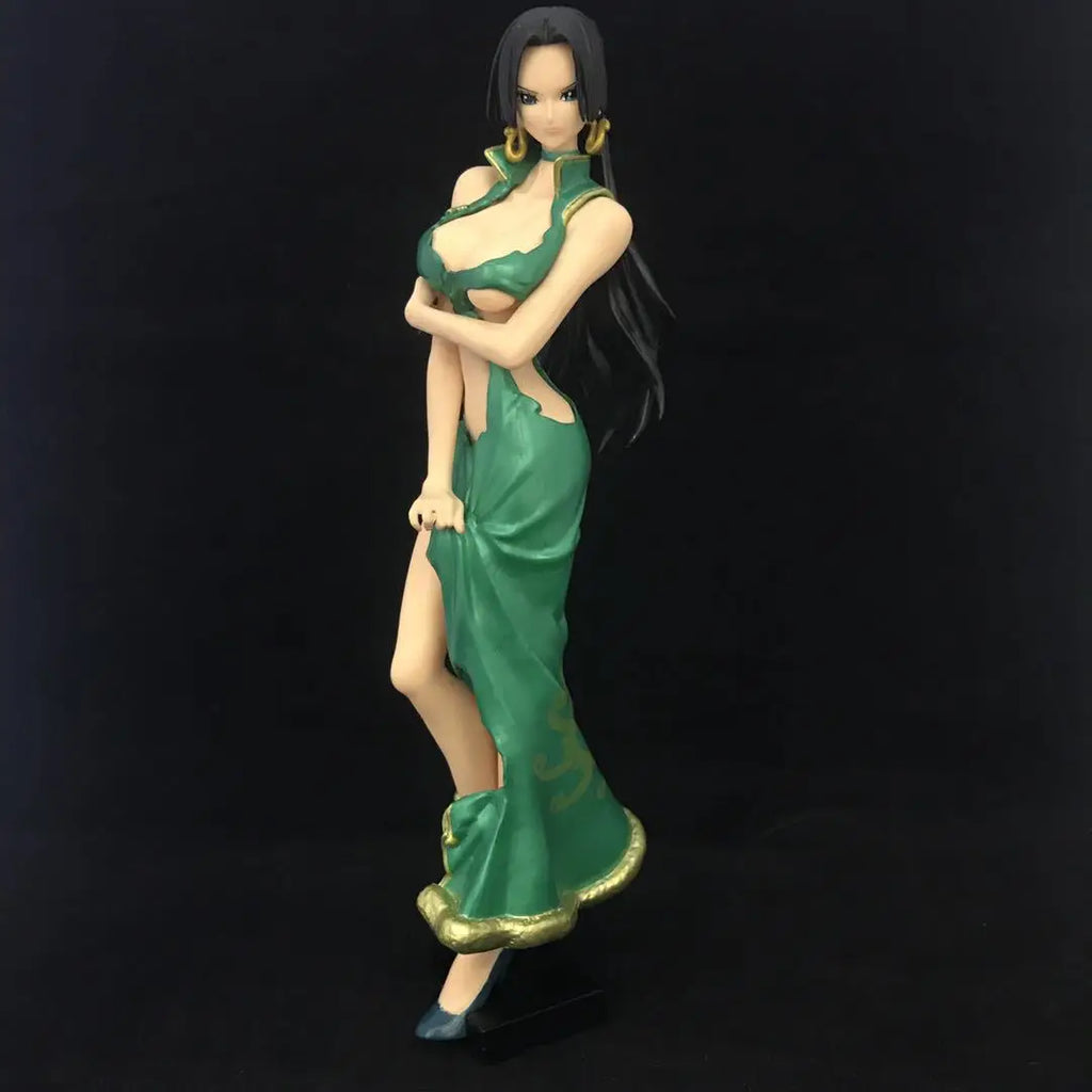 25cm Boa Hancock Action Figure Anime One Piece Figures Chi-Pao Women'S Solid Figures Collection Ornament Gifts Pvc Model Toys