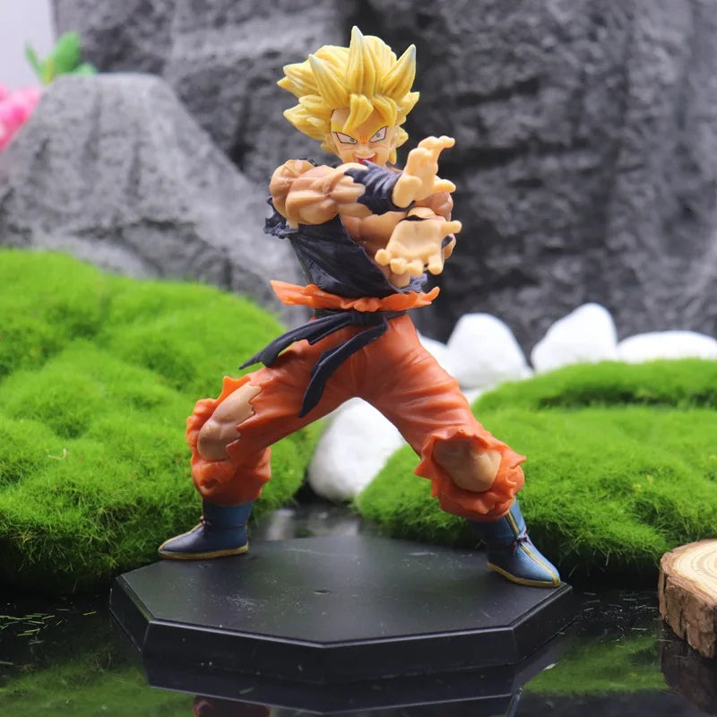 Amine Dragon Ball Lunch Android 18 Son Goku Piccolo Trunk Action Figure Toys 17-27cm