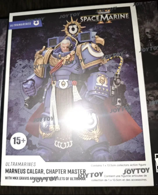 【SF】JOYTOYS 1/18 Action Figure Ultramarines Marneus Calgar, Chapter Master Model Gifts Collection Ornaments