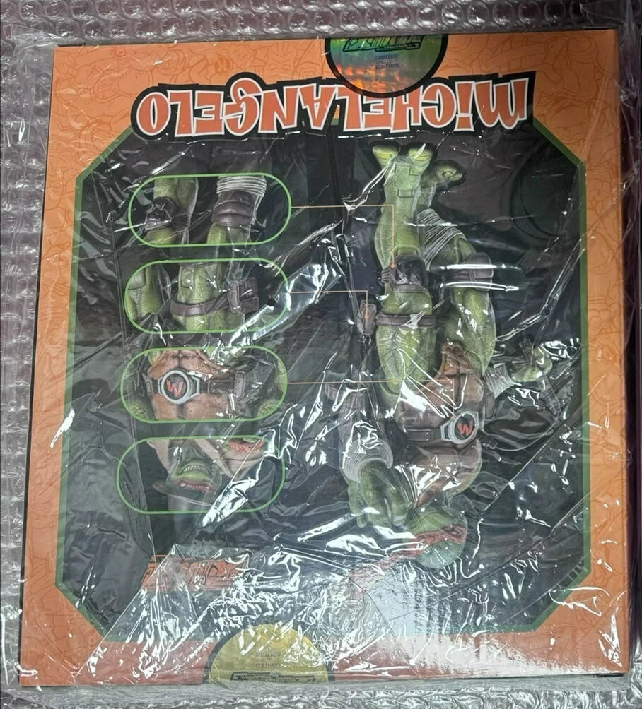 Original Licensed Teenage Mutant Ninja Turtles Leonardo Raphael Michelangelo Donatello Action Figure