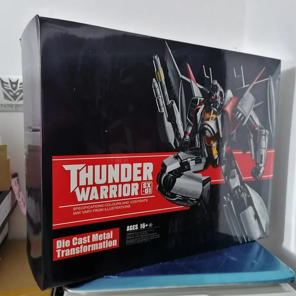 Transformation Toys Thunder Warrior SX01 Starscream Action Figure Deformation Model Robot Blitzwing Hornet Gaiden Lightning