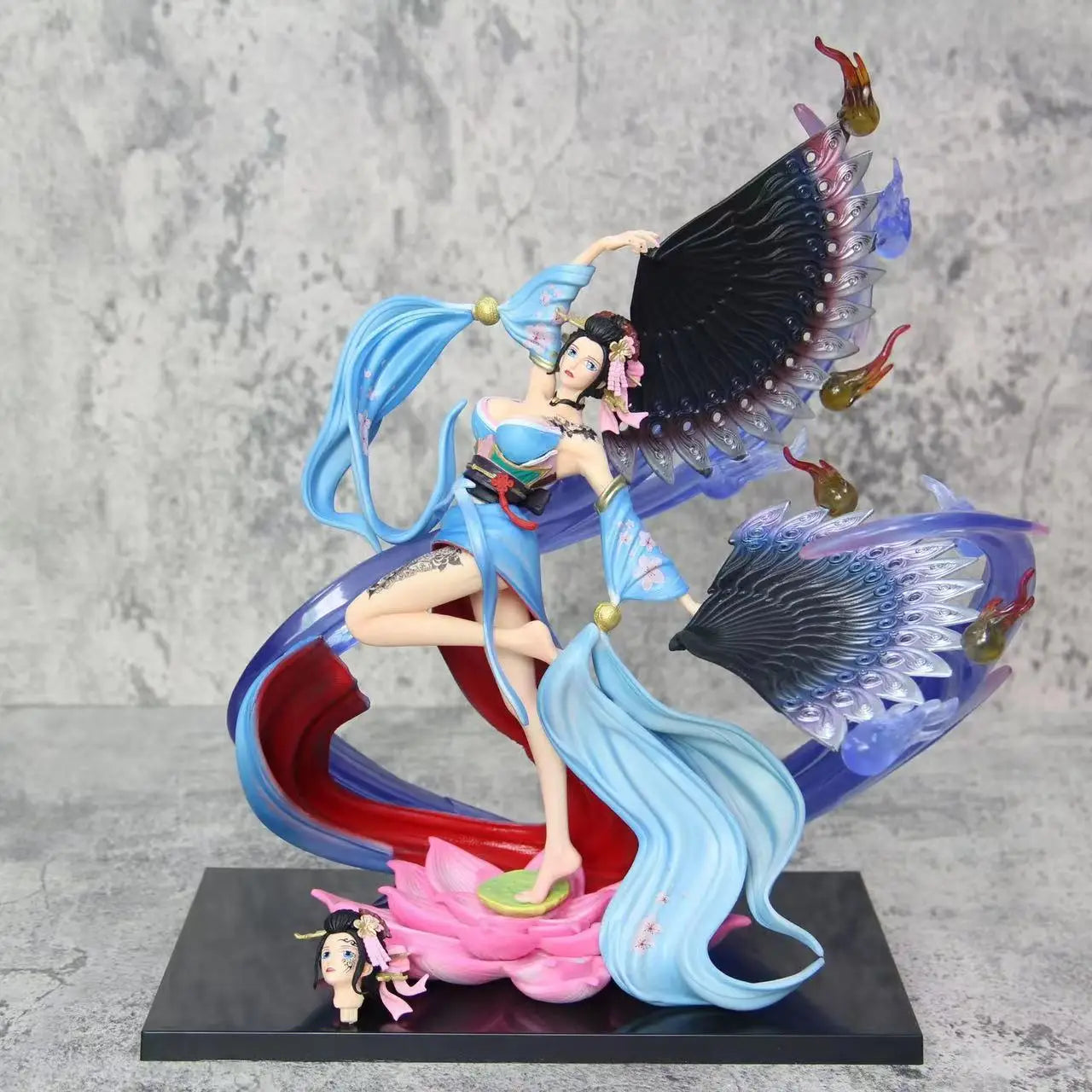 32 cm große One Piece Nico Robin im Kimono Kabuki Anime-Figur, Modellstatue, Sammlerstück, Schreibtischdekoration, Spielzeug