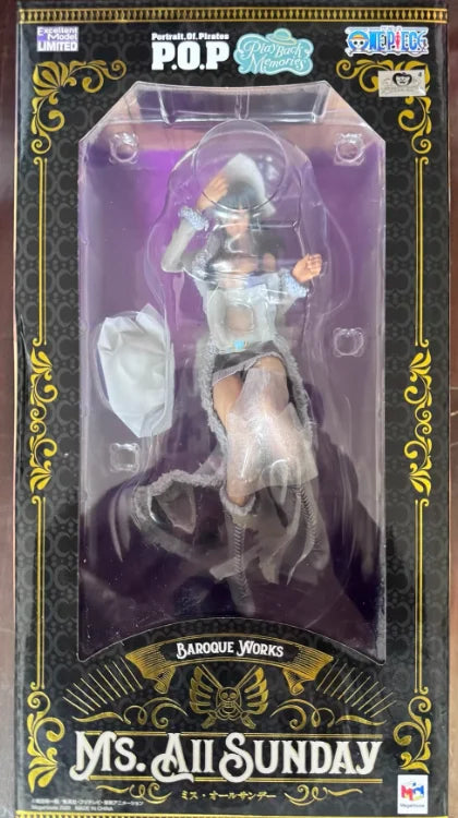 【SF】In Stock MegaHouse Portrait of Pirates Playback Memories ONE PIECE Nico Robin 1/8 Scale Figures Model Collection Gift