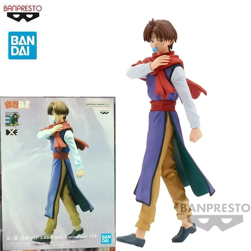 Bandai Original Anime Figur YuYu Hakusho Koenma Actionfigur Sammelfigur Dekoratives Modell Puppe Figur Spielzeug Geburtstagsgeschenk 17cm