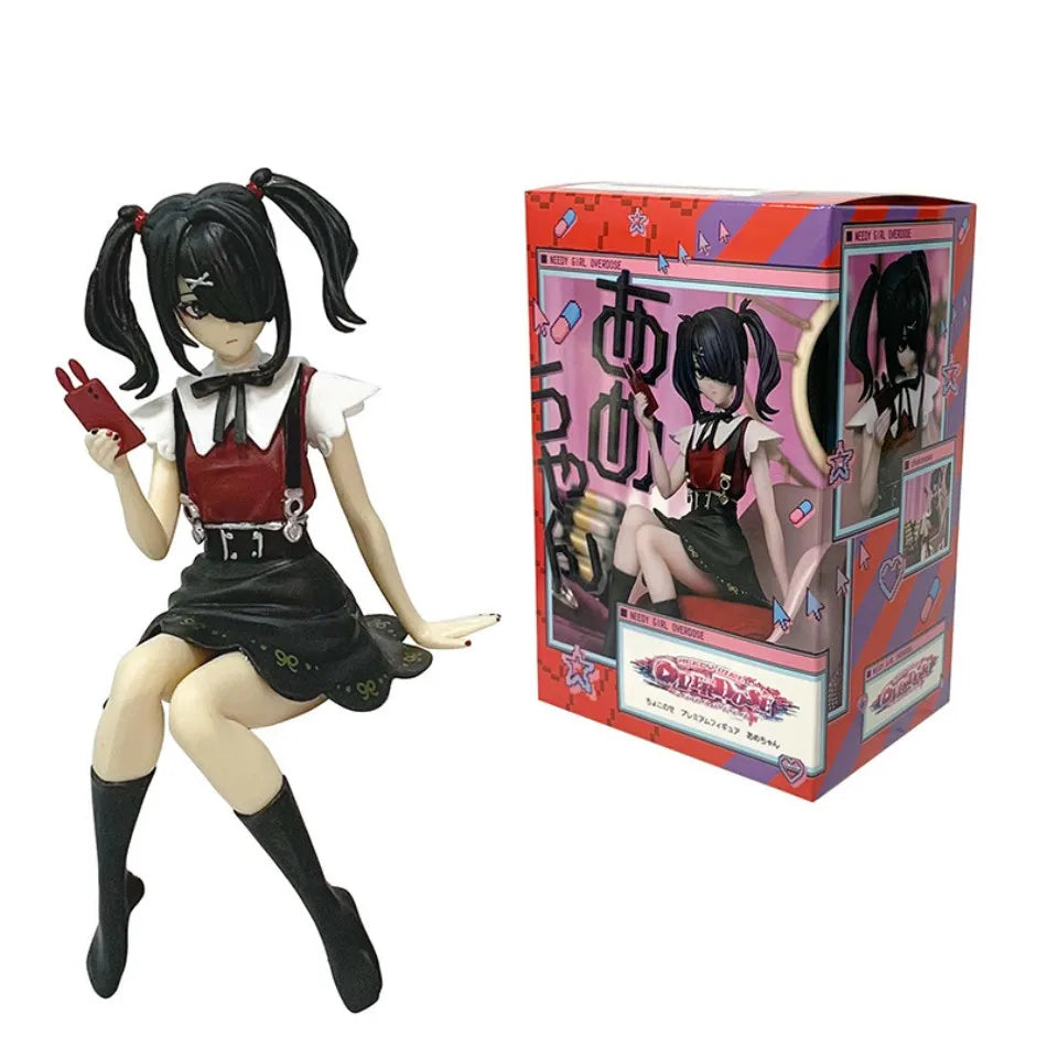 HOT! Aixlan NEEDY GIRL OVERDOSE Figure Rain KAnge PVC Action Figure Amine Adult Anime Girl Statue Collectible Figurine Toys Gift