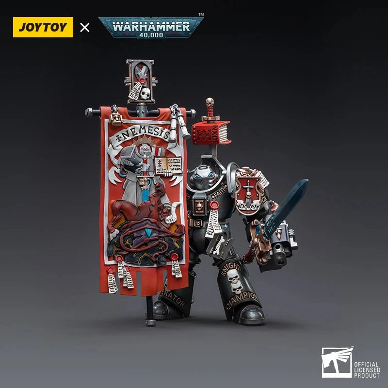 [In-Stock] Joytoy 1/18 Warhammer 40K Grey Knightsbrotherhood Terminator Squad Action Figure Free Shipping Model Anime Collect