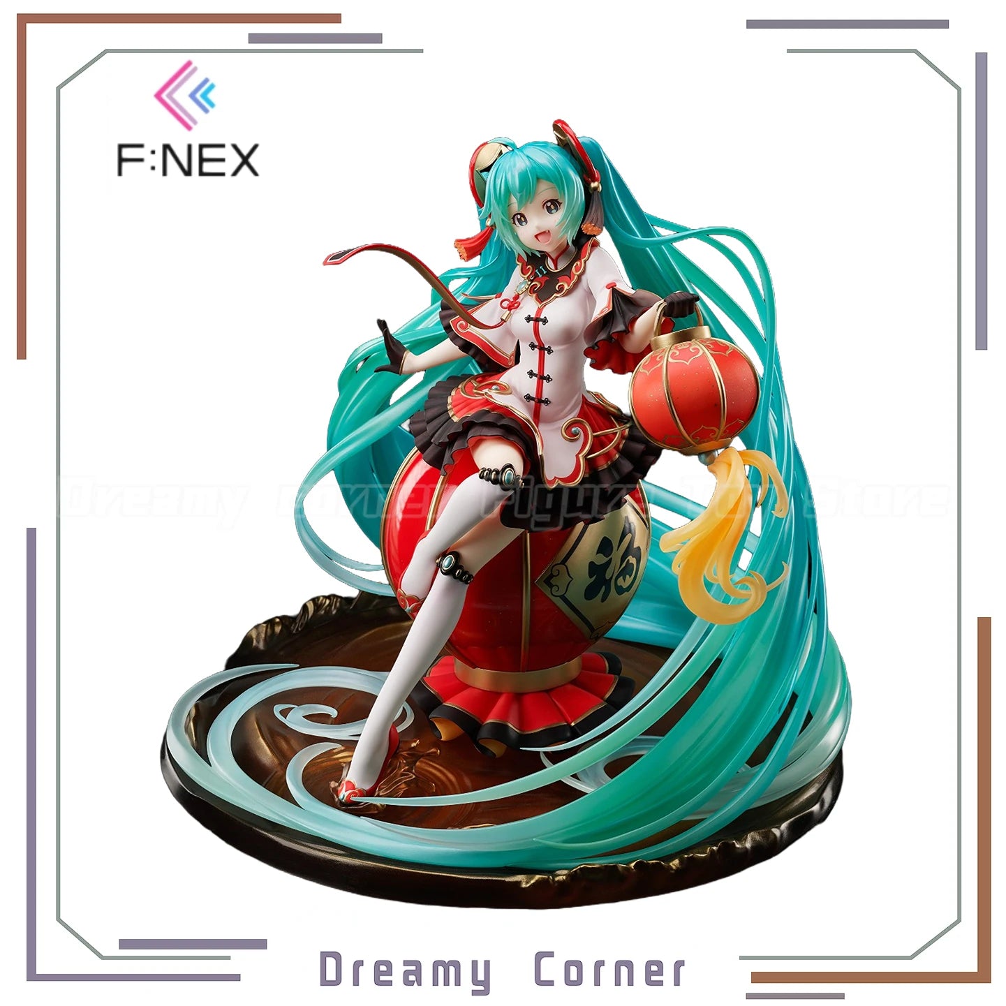 【In Stock】Original F:NEX Piapro Characters Hatsune Miku 2021 Spring Festival Ver 1/7 Figure Collection Model Toy