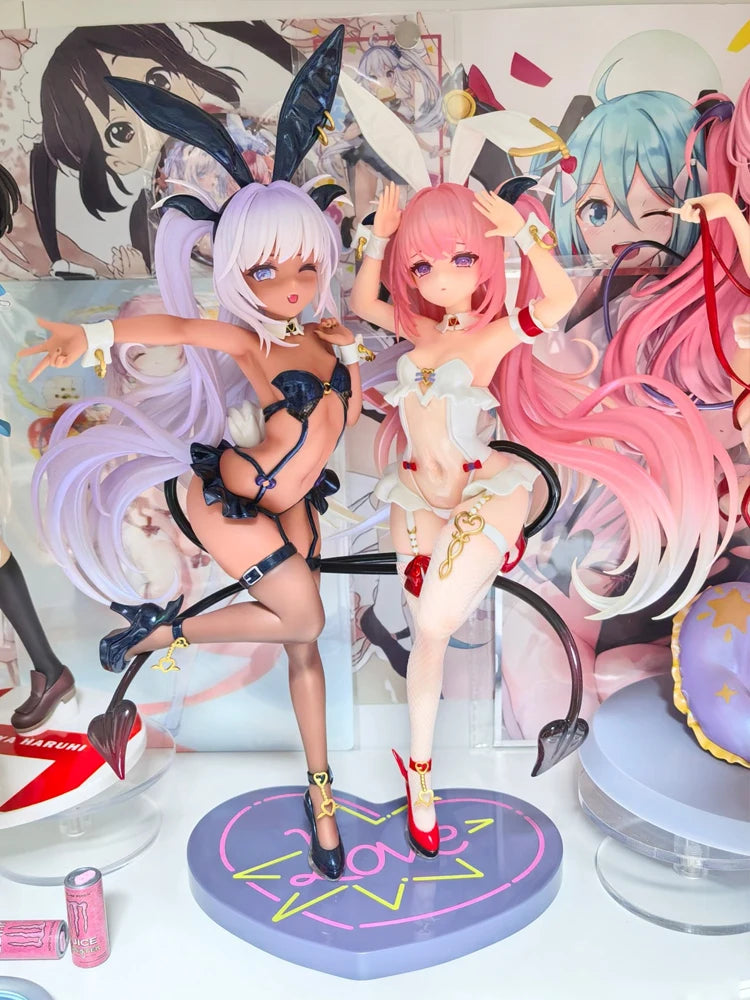 New In Stock Genuine Bearpanda Lulum & Kulom Succubus 1/6 Model Toy Thermochromic Tracking Eyes Figure Succubus Collectibles Toy