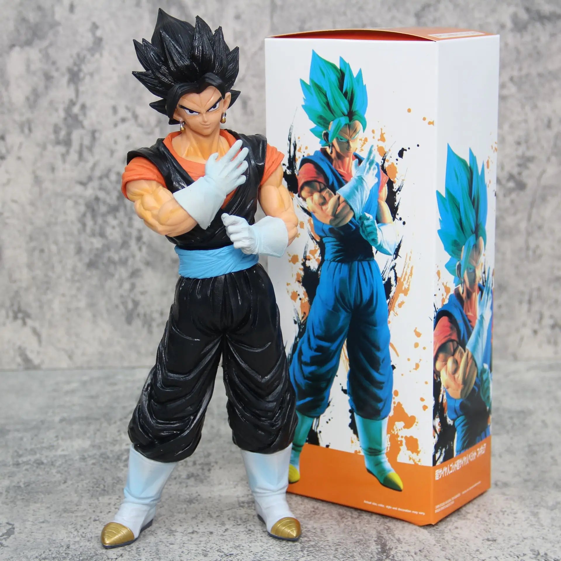 32cm Anieme Dragon Ball Super Vegito Dragon Ball Extreme Saiyan Model Toy Gift Collection Large Standing Aciton Figure PVC