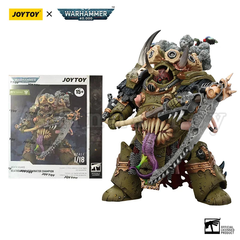 JOYTOY 1/18 Action Figure 40K Death Guard Deathshroud Terminator Anime Model Toy Gift