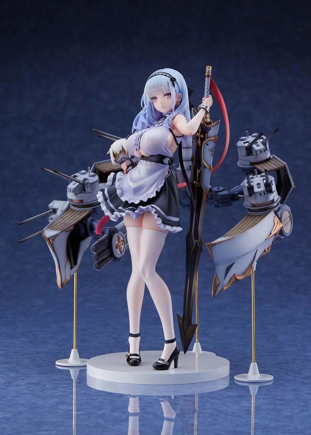 Original Alice Glint Knead Azur Lane Dido royal navy light cruiser Anime Action  Figure PVC Collectible Model toy Game Periphery