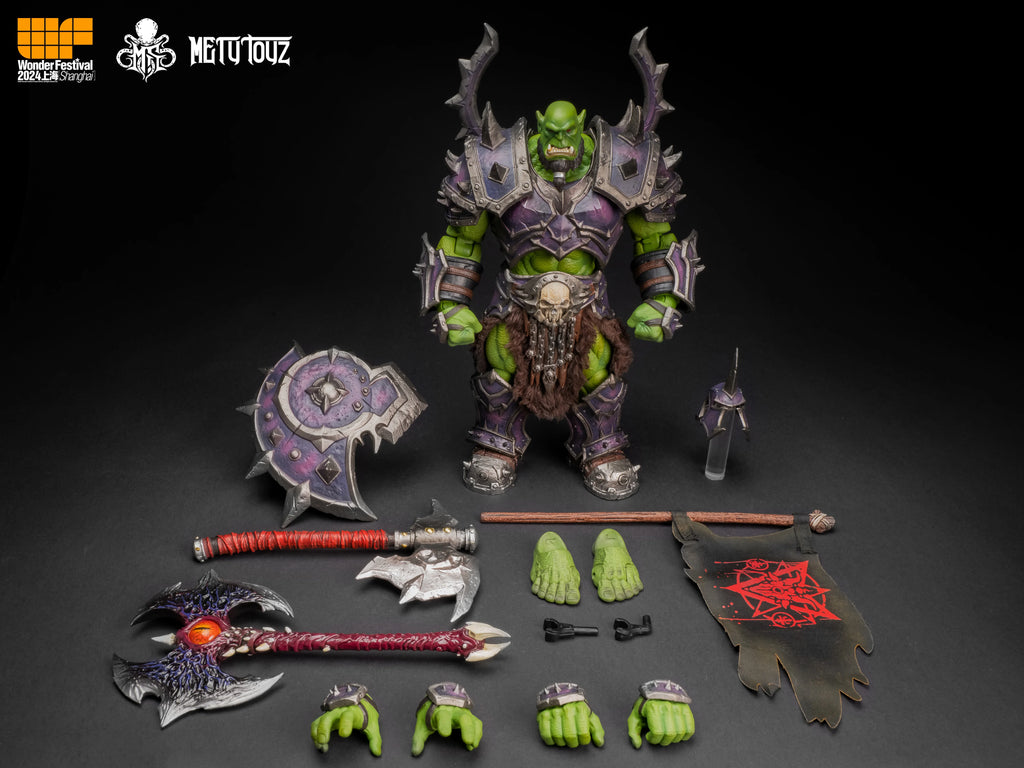Metytoyz 2024 WF Limited Edition 1/12 Men Soldier Commander Orc Warrior Full Set 20Cm Action Figure Model Collection Dolls