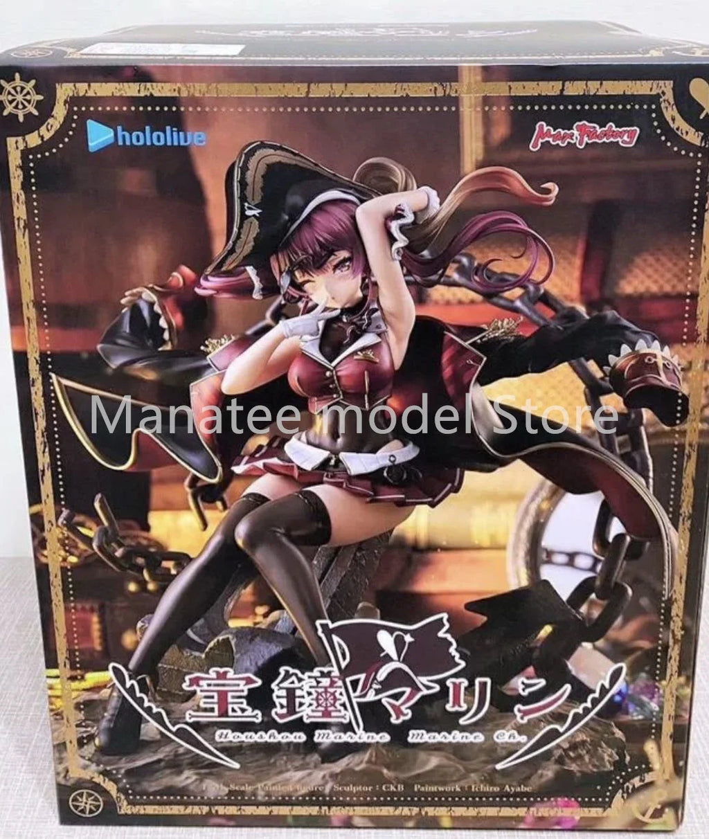 Max Factory Original Hololive Houshou Marine 1/7 PVC Action Figure Anime Model Toys Collection Doll Gift