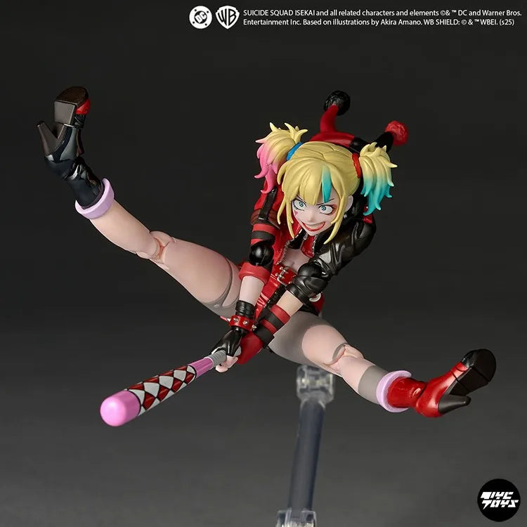 KAIYODO Amazing Yamaguchi Revoltech Harley Quinn Suicide Squad from Another World Action Figure Toy Model Gift