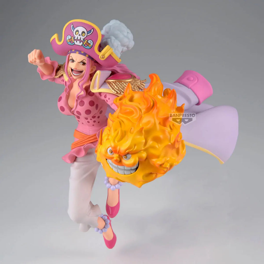 Original BANDAI ONE PIECE CHARLOTTE LINLIN BRC BATTLE RECORD COLLECTION EXTRA Anime Figure Toys PVC Model Collection