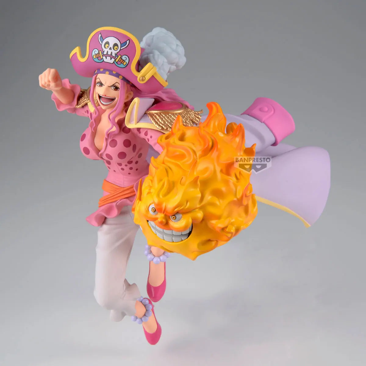 Original BANDAI ONE PIECE CHARLOTTE LINLIN BRC BATTLE RECORD COLLECTION EXTRA Anime Figure Toys PVC Model Collection