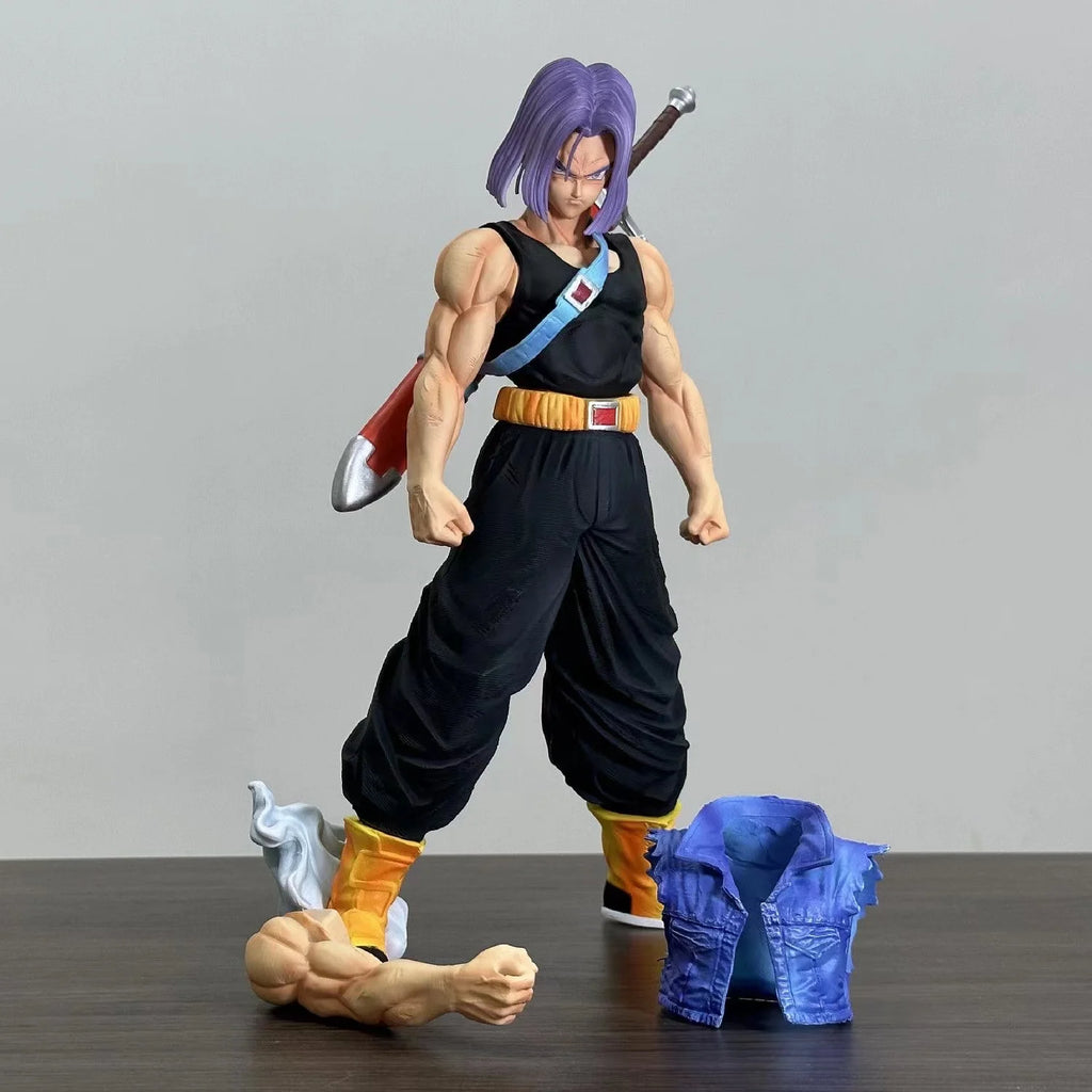 28 cm Anime Dragon Ball Z Future Trunks Figur Trunks Actionfiguren PVC Statue Sammlung Modell Spielzeug für Kinder Geschenke