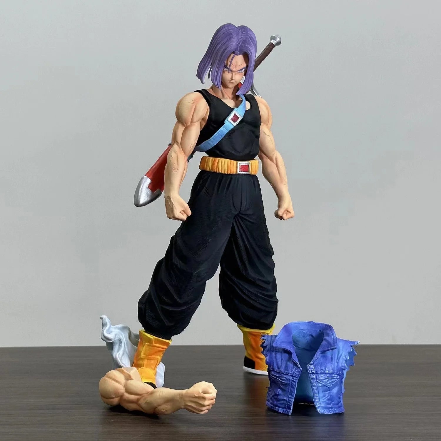 28cm Anime Dragon Ball Z Future Trunks Figure Trunks Action Figures PVC Statue Collection Model Toys for Children Gifts