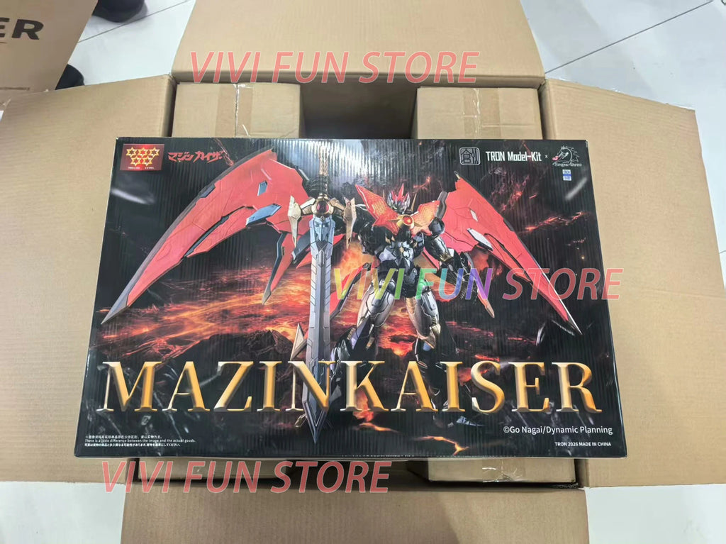In Stock TRON Model-kit MAZINKAISER  Assemble Movability Model Toys With Alloy skeleton