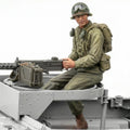 1/16 U.S.Army Gunner, Resin Model figure Soldier, GK, Military themes, Unassembled and unpainted kit