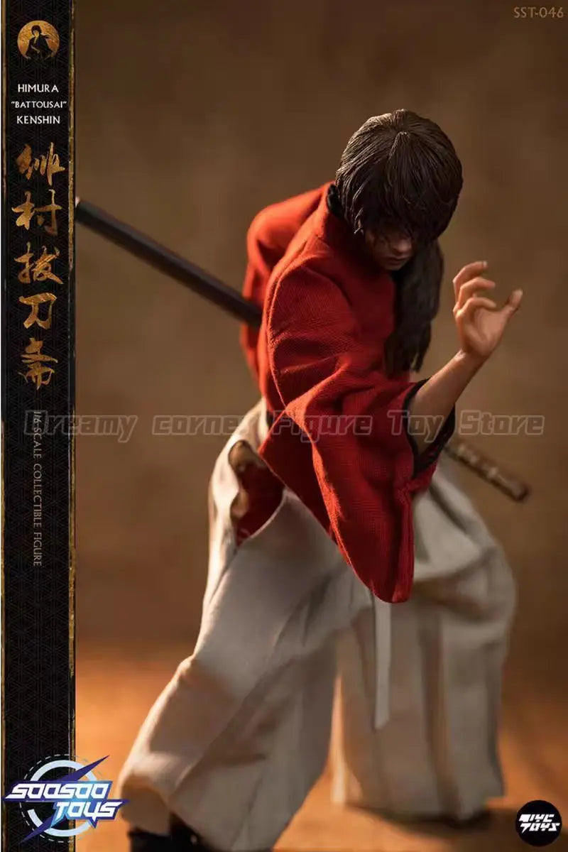 【In Stock】SOOSOOTOYS SST-046 Rurouni Kenshin‌ HIMURA KENSHIN 1/6 Action Figure