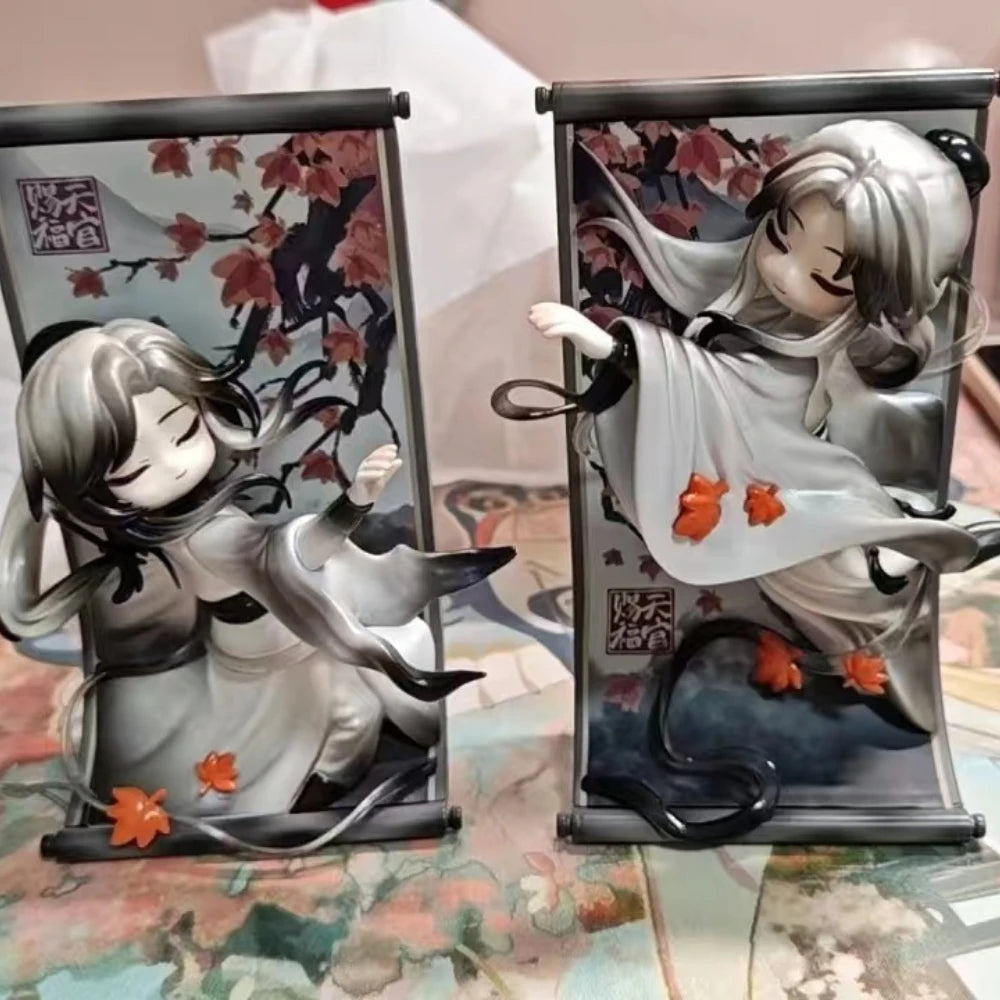 Genuine Tian Guan Ci Fu Scroll Series Blind Box TGCF Hua Cheng Xie Lian Cute Anime Peripheral Mystery Box Decora Anime  Gifts