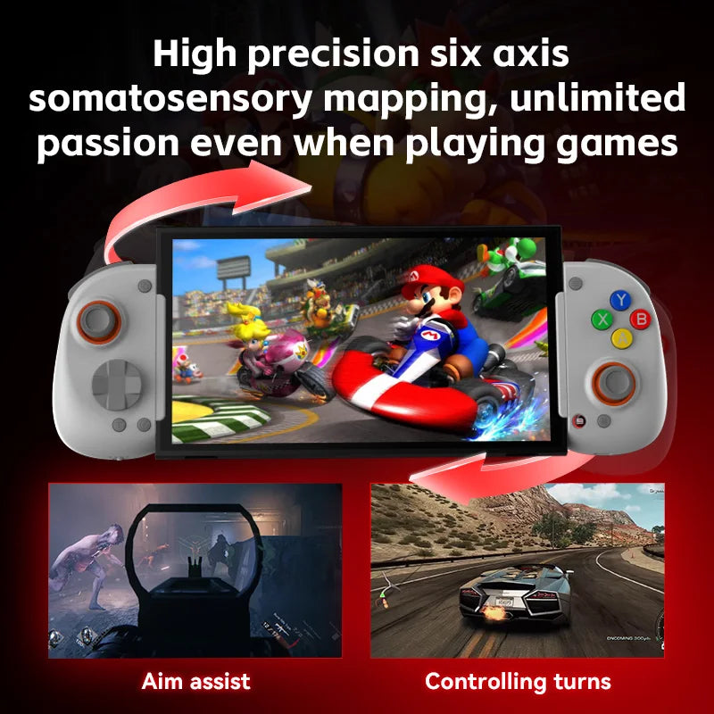 Ipad GamePad Usb-C BT Dual-mode connection For Andriod IOS  Switch Game Controller Streaming game stretch controller