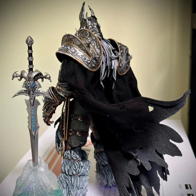 Tyctoys New Genuine Titan Toys Arthas Prince Dead King Frost Knight Tt001 1/12 Action Figure 6inch Full Set Model Toys Gifts