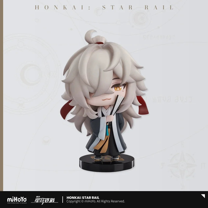 Mihoyo Honkai：Star Rail Nameless Guest'S Medal Series Blind Box Egg Jing Yuan Sampo Koski Desktop Ornament Decoration Kids Gift