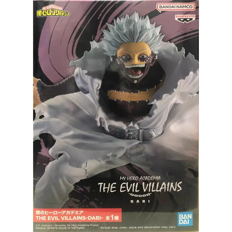 Bandai My Hero Academia Die Dvil Villains Neun Toga Himiko Tomura Shigaraki Dabi Dx Abbildung Modell Sammler Figur Spielzeug Geschenk