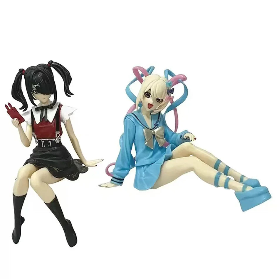 Needy Streamer Overdose KAngel & Ame-chan Figure Set Noodle Stopper PVC Collectible Model Toy Gift