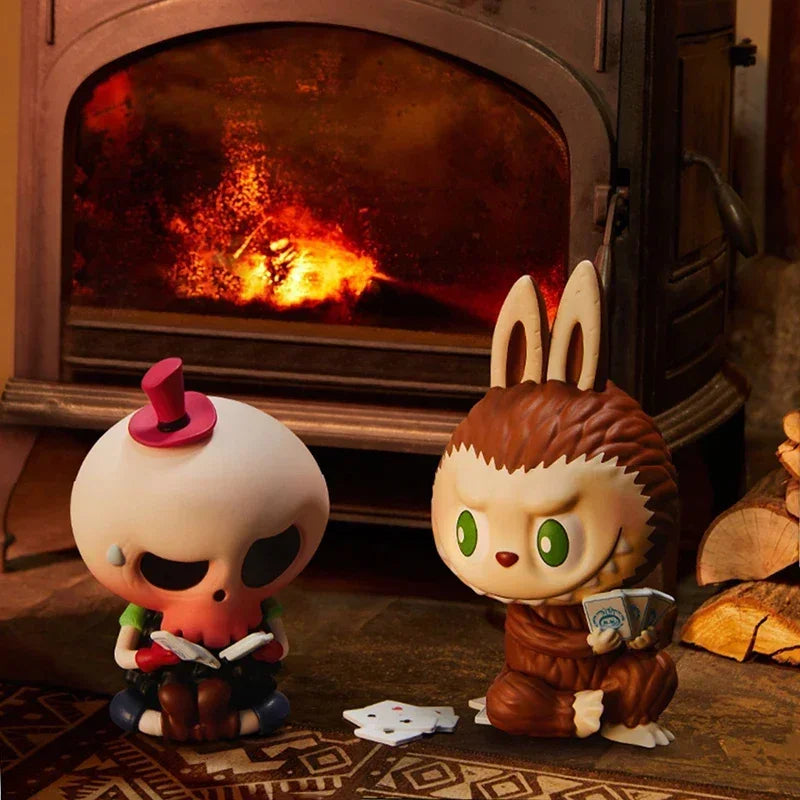 POP MART LABUBU THE MONSTERS Mischief Diary Series Blind Box Surprise Box Оригинална екшън фигурка Анимационен модел Орнамент Колекция
