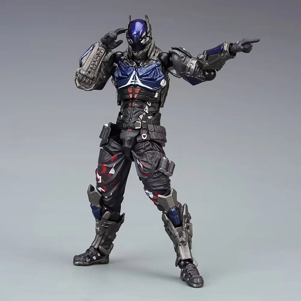 17cm Yamaguchi 024 Action Figure Batman Arkham Knight Movable Batman Joint Model PVC Toys Gifts Gift Set 2023
