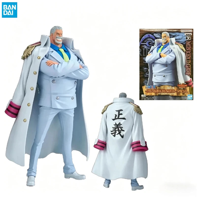 【IN STOCK】Original Banpresto DXF The Grandline Series Special One Piece Monkey D. Garp 17cm Action Figure PVC Collectible Model