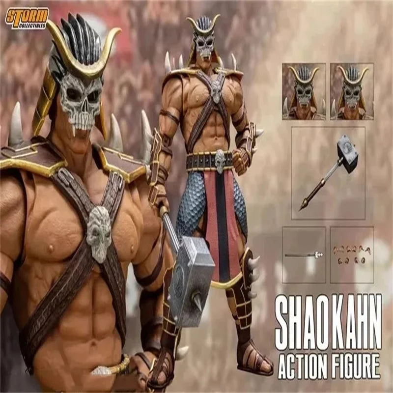 DCMK14 Storm Toys 1/12 Soldier Shao Kahn 6'' Action Figure Model Toy Collection
