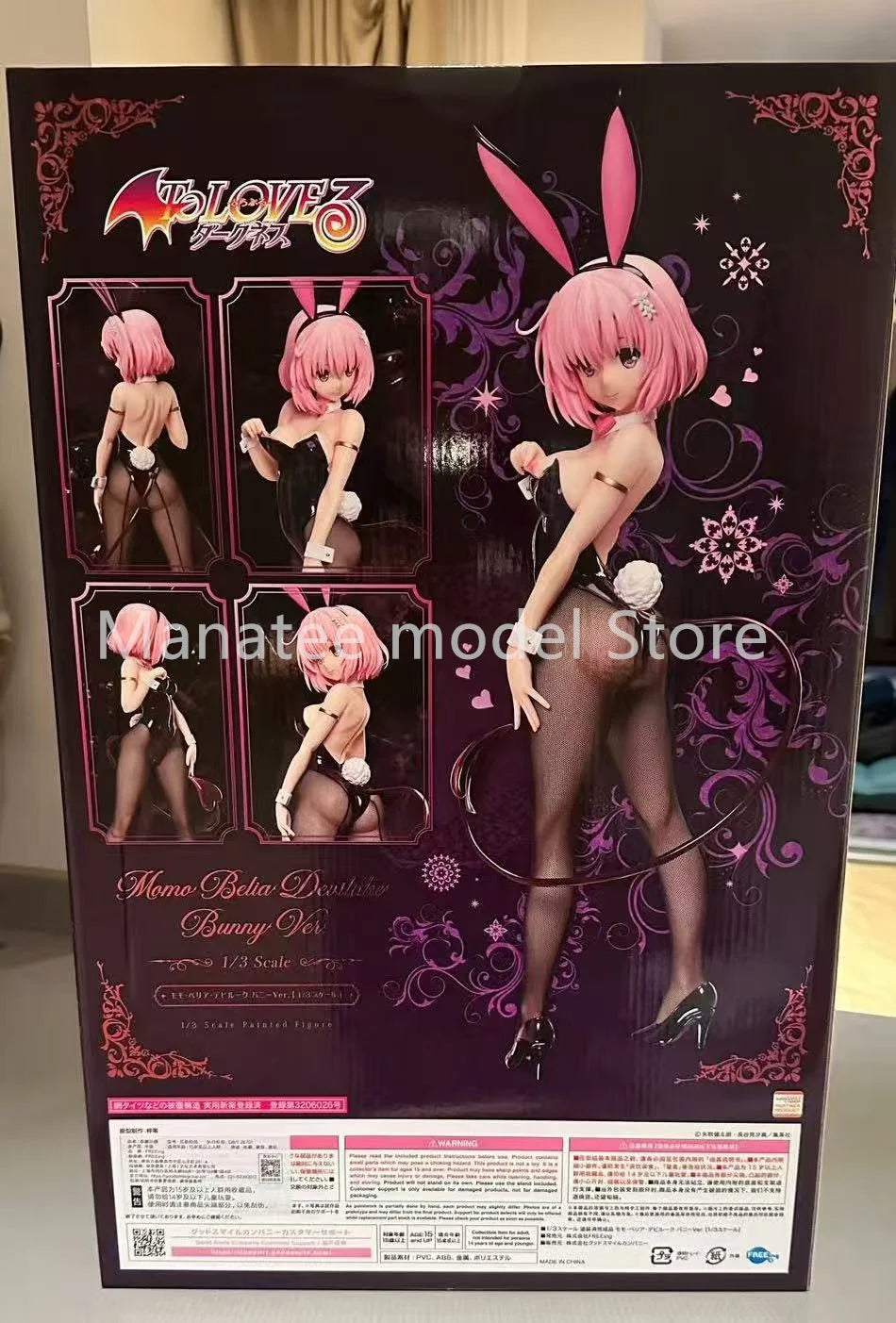 FREEing Original Golden Darkness Bunny Ver. 1/3 PVC Action Figure Anime Model Toys Collection Doll Gift
