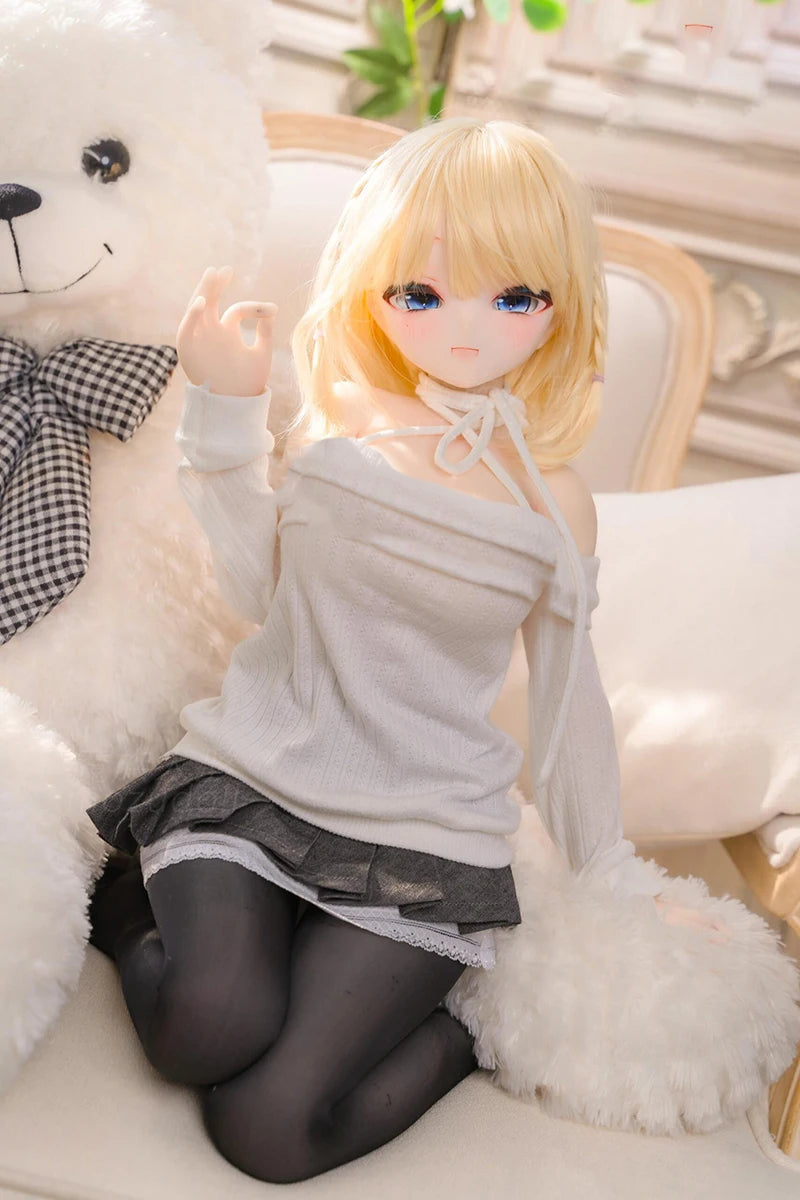 85 cm große Anime-Charakterpuppe im Maßstab 1:2, beweglicher Kopf, Skulptur aus PVC, verstellbare Gliedmaßen, menschliches Körpermodell, Shop