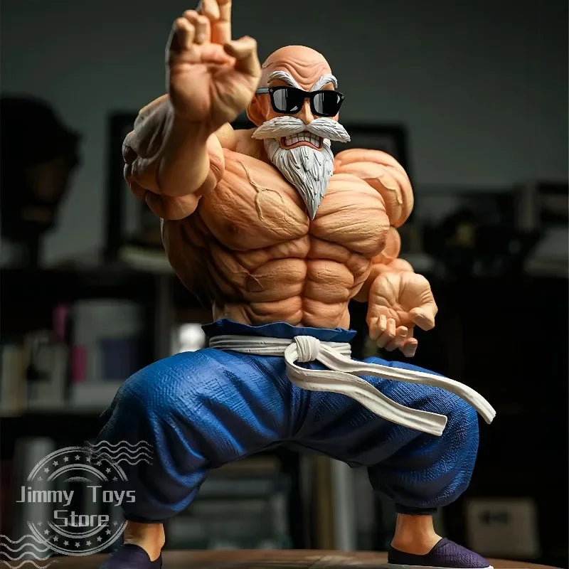 Anime Dragon Ball figure GK Muscle Master Roshi Goku Kame Sennin Figurine PVC Action Figure Model Children Dolls Gift Toys