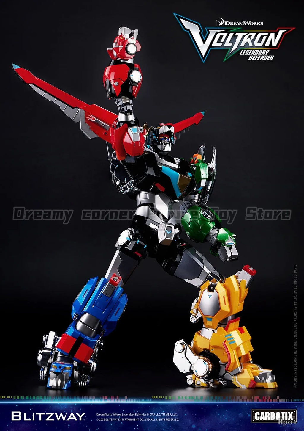 【Pre-sale】BLITZWAY Voltron: Legendary Defender Mecha Ornament Gift