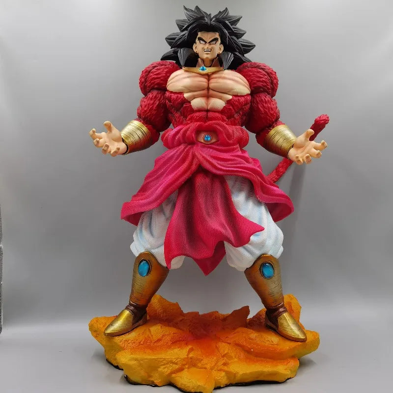 50 cm Dragon Ball Anime Figuren Broli Super Saiyan Anime Action Collection Modell Desktop Ornamente Kinderspielzeug Weihnachtsgeschenke