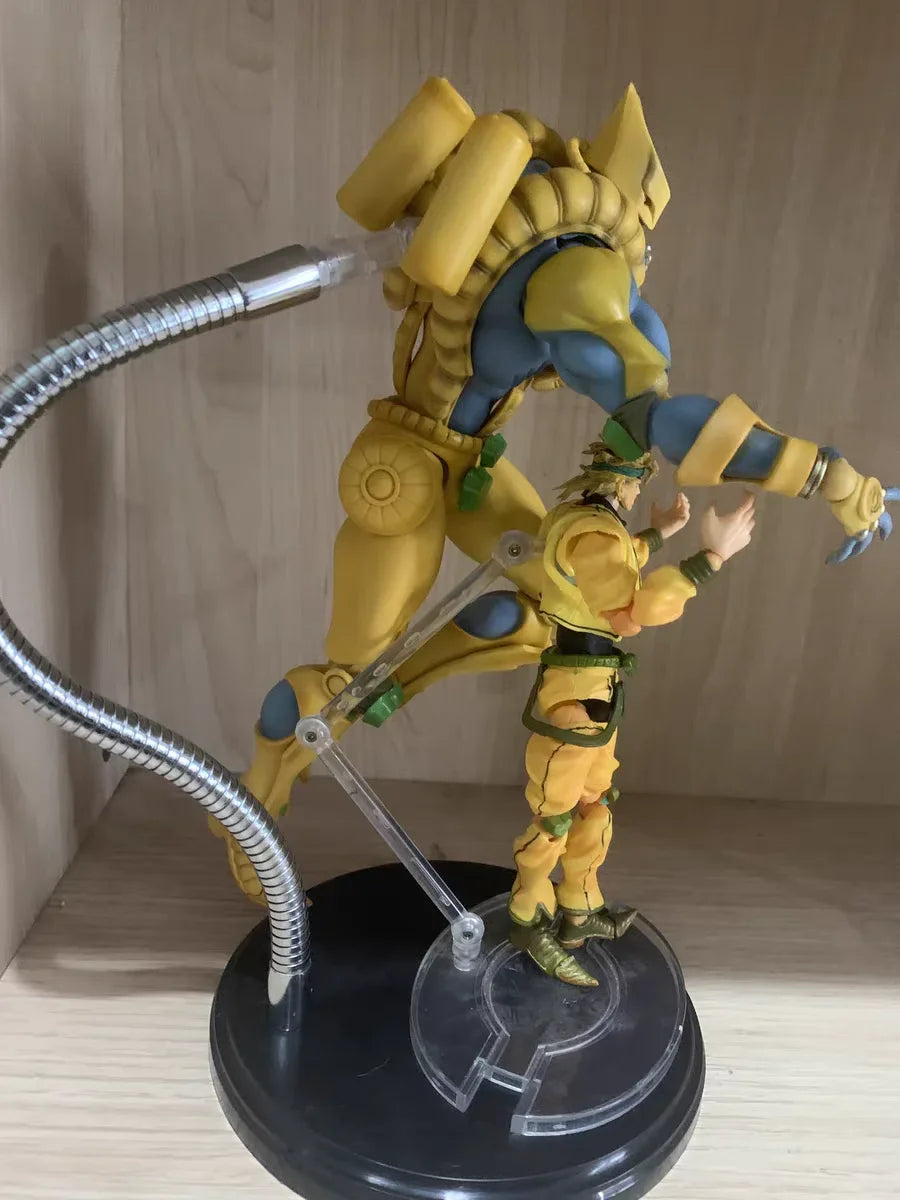 Cool  Action Statue Jojo'S Bizarre Adventure Part Anime Pvc Action Figure Collectible Model Doll Birthday Gift