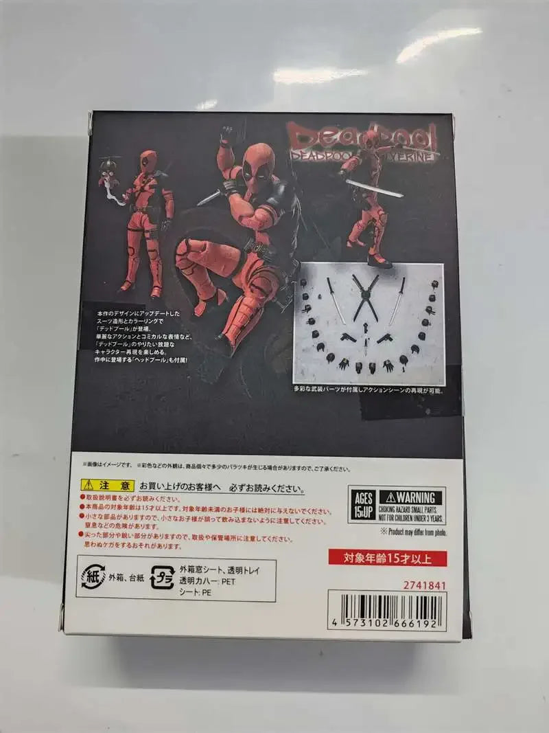 Marvel Legends Deadpool 3 Action Dolls Hand-Made Founder Model Toys Collectible Ornaments For Boys' Holiday Birthday Gifts