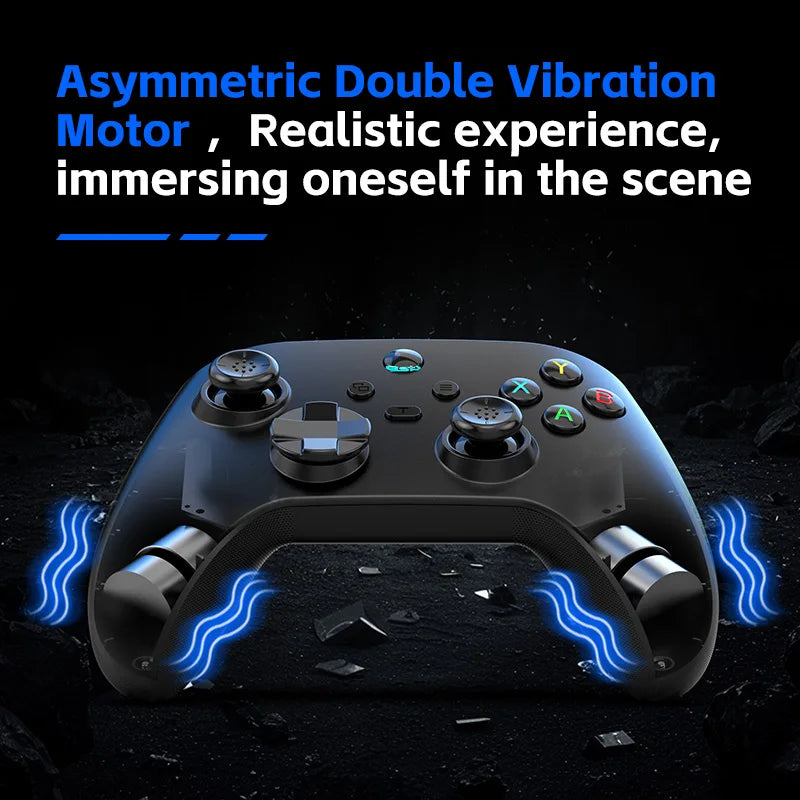 G6 Mobile Game Controller For Switch/IOS/Andriod/PC Support Streaming media/cloud Game Mobile Phone GamePad Hall effect joystick