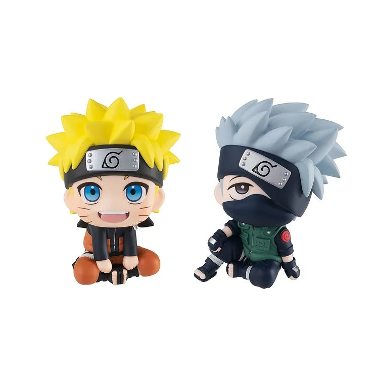 Kakashi Action Figure Q Naruto Anime Figure Toy Version Kawaii Sasuke Itachi Figurine Car Decoration Collection Model Toys