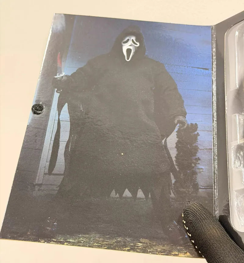 Original Ghost Face Action Figure NECA 41372 Ultimate Figuras 7-Inch Collection Movable Model Ornament Anime Peripheral Gift
