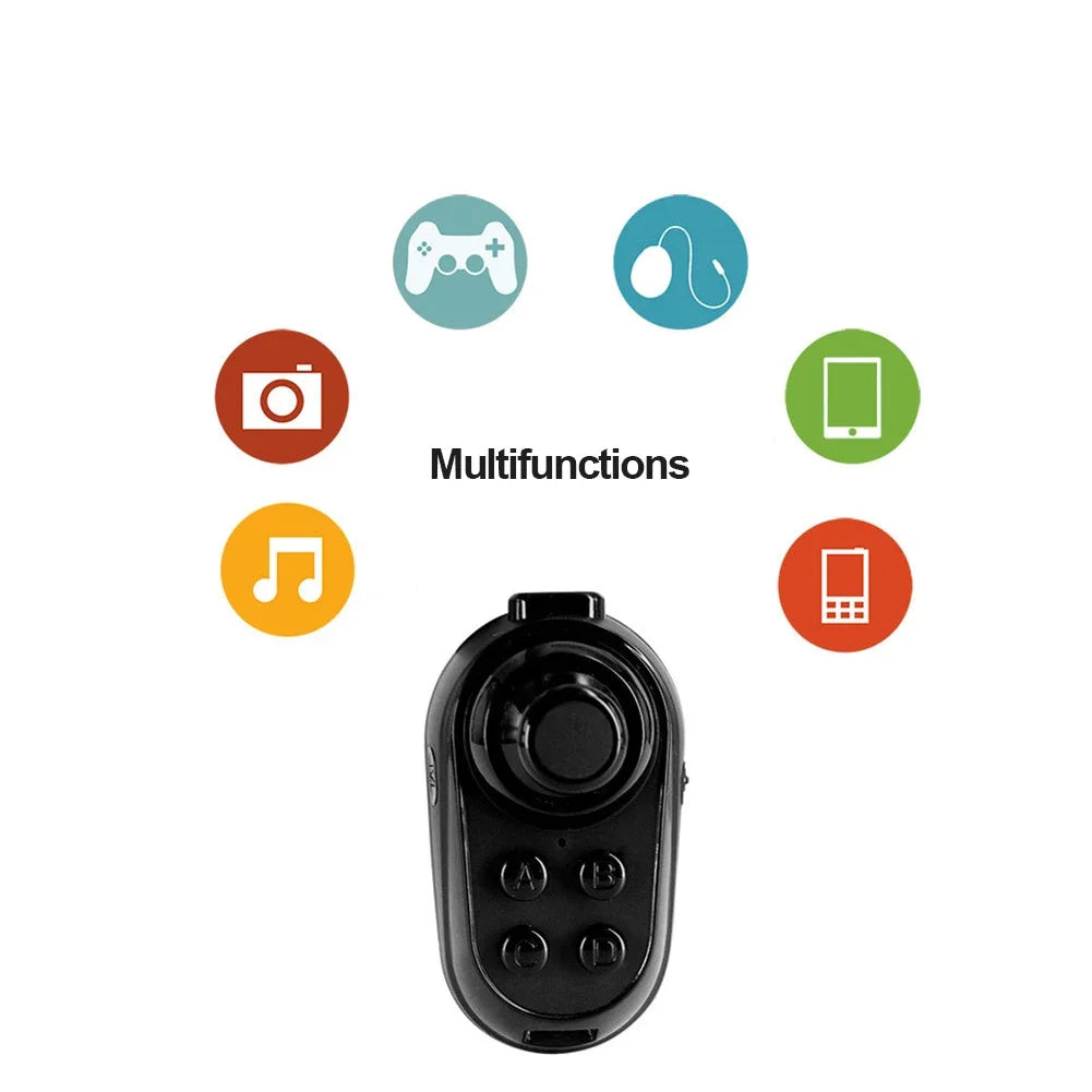 R1 VR Remote Controller Wireless Ring Shape Gamepad Bluetooth 4.0 Remote Control Ring For iPhone Android Smartphone VR Headset