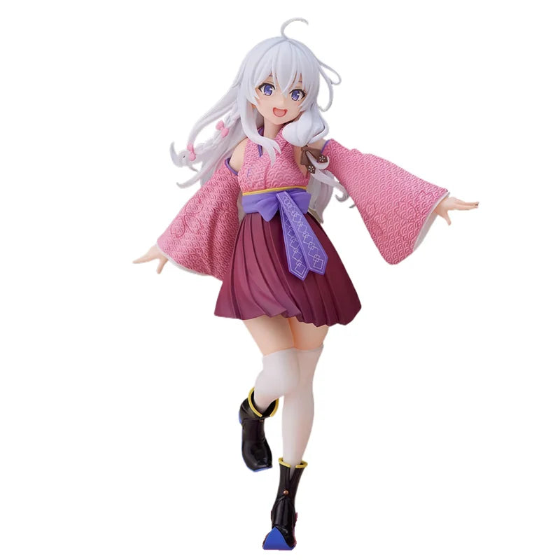 In Stock Original TAITO Coreful Wandering Witch: The Journey of Elaina 18cm Elaina PVC Collection Anime Figurine Model Toy